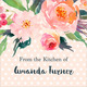 Watercolor Bouquet Square Stickers Image 2 of 3